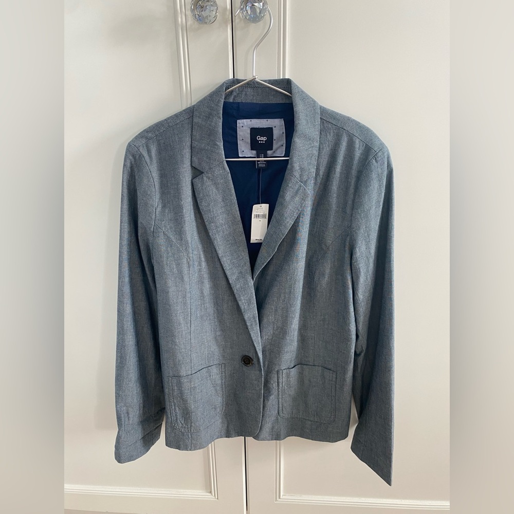 NWT GAP Chino Blue Blazer